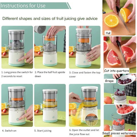 Citrus Electric Portable Juicer - Image 5