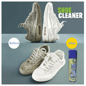 Shoe Cleaner Foam Sneaker Cleaner to Clean Dirt, Stains, Grime- Safe on All Colors-250ml