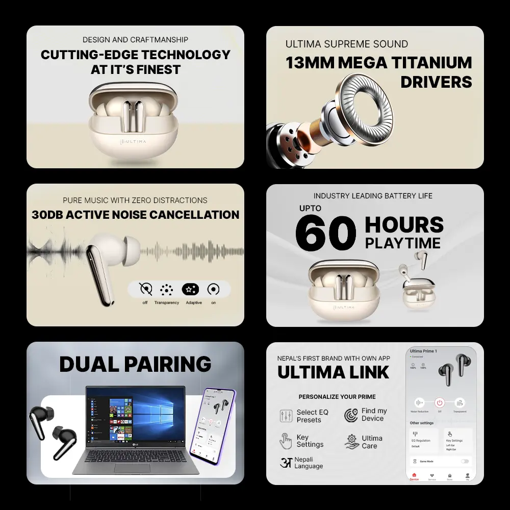 Ultima Prime 1.0 Earbuds - Image 2