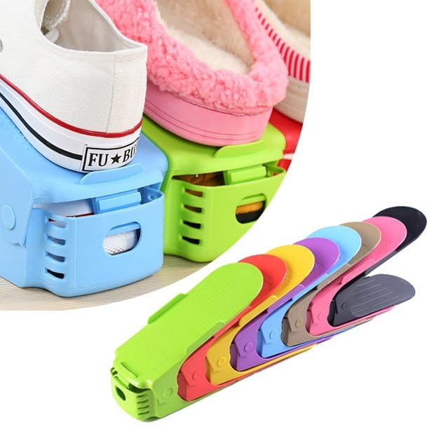 Adjustable Shoe Organizer For 1 Pair of Shoes